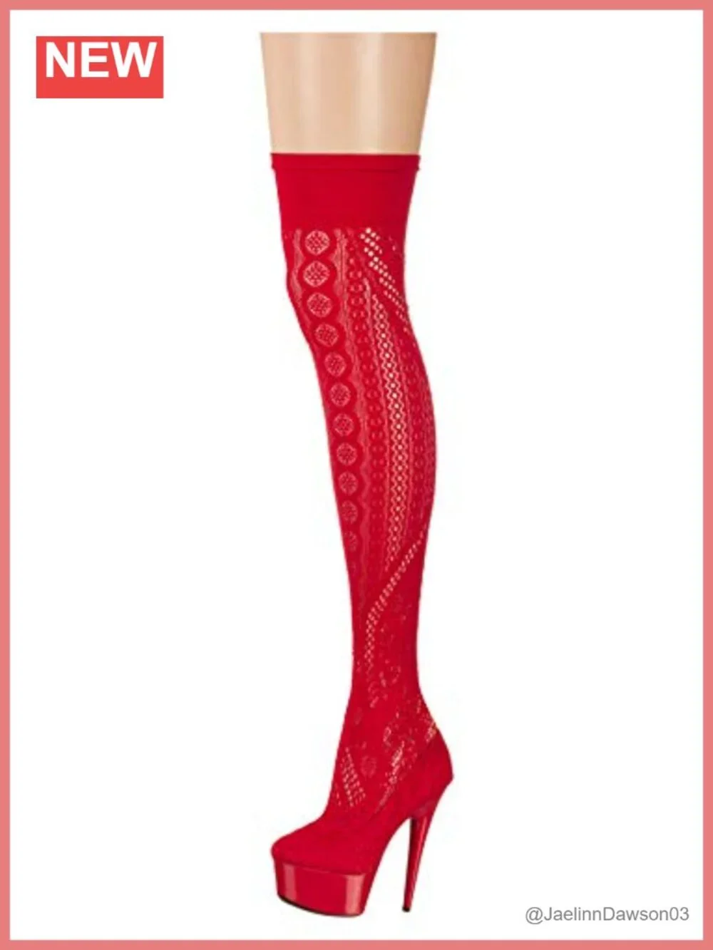 Women's Synthetic Platform Over The Knee Thigh High Boots